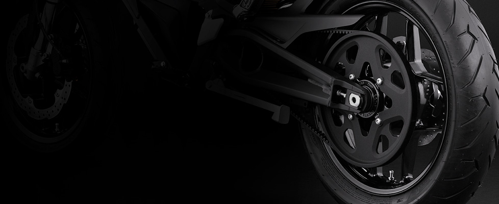 Zero FXS Electric Motorcycle Drivetrain