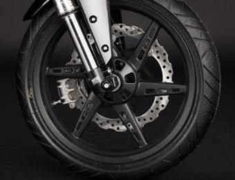 Les roues et les freins de la Zero S