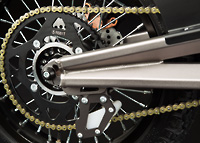 Zero X Electric Motorcycle Drivetrain